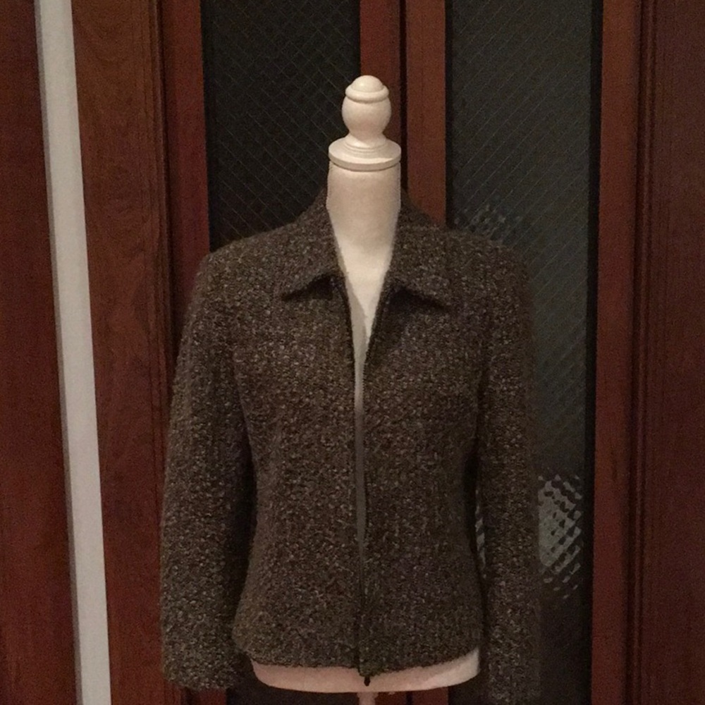 Nubbly Giancarlo Ferrari zip jacket